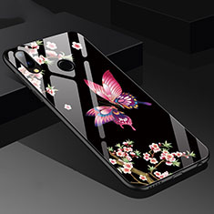Funda Bumper Silicona Espejo Mariposa Carcasa para Huawei P20 Lite Rosa