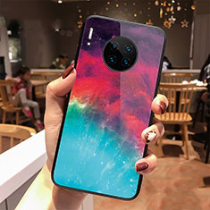 Funda Bumper Silicona Gel Espejo Estrellado Carcasa para Huawei Mate 30 Multicolor