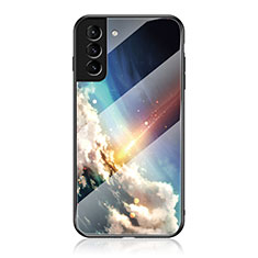 Funda Bumper Silicona Gel Espejo Estrellado Carcasa para Samsung Galaxy S21 Plus 5G Multicolor