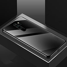 Funda Bumper Silicona Gel Espejo Patron de Moda Carcasa K01 para Xiaomi Redmi Note 8 Pro Negro