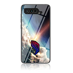 Funda Bumper Silicona Gel Espejo Patron de Moda Carcasa LS1 para Asus ROG Phone 5 ZS673KS Multicolor