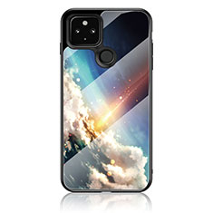 Funda Bumper Silicona Gel Espejo Patron de Moda Carcasa LS1 para Google Pixel 5 Multicolor