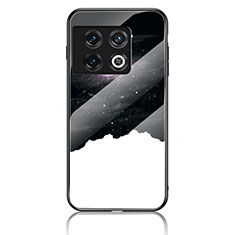 Funda Bumper Silicona Gel Espejo Patron de Moda Carcasa LS1 para OnePlus 10 Pro 5G Negro