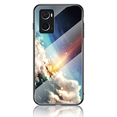 Funda Bumper Silicona Gel Espejo Patron de Moda Carcasa LS1 para Oppo A76 Multicolor