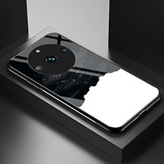 Funda Bumper Silicona Gel Espejo Patron de Moda Carcasa LS1 para Realme 11 Pro 5G Negro