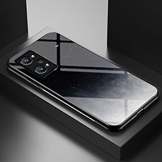 Funda Bumper Silicona Gel Espejo Patron de Moda Carcasa LS1 para Realme GT Neo 3T 5G Gris