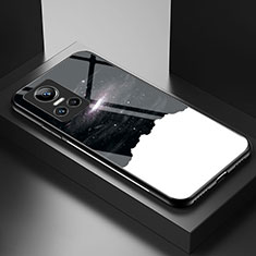 Funda Bumper Silicona Gel Espejo Patron de Moda Carcasa LS1 para Realme GT Neo3 5G Negro