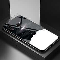 Funda Bumper Silicona Gel Espejo Patron de Moda Carcasa LS1 para Samsung Galaxy A20e Negro