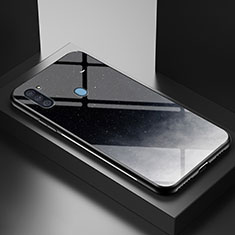 Funda Bumper Silicona Gel Espejo Patron de Moda Carcasa LS1 para Samsung Galaxy M11 Gris