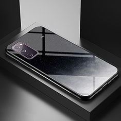 Funda Bumper Silicona Gel Espejo Patron de Moda Carcasa LS1 para Samsung Galaxy S20 Lite 5G Gris