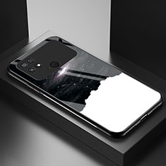 Funda Bumper Silicona Gel Espejo Patron de Moda Carcasa LS1 para Xiaomi Poco C40 Negro
