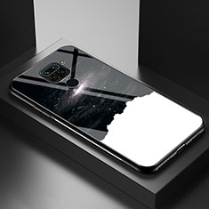 Funda Bumper Silicona Gel Espejo Patron de Moda Carcasa LS1 para Xiaomi Redmi 10X 4G Negro