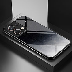 Funda Bumper Silicona Gel Espejo Patron de Moda Carcasa LS1 para Xiaomi Redmi Note 13 Pro 5G Gris