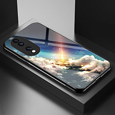 Funda Bumper Silicona Gel Espejo Patron de Moda Carcasa LS2 para Huawei Honor 70 Pro 5G Multicolor