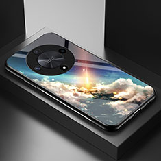 Funda Bumper Silicona Gel Espejo Patron de Moda Carcasa LS2 para Huawei Honor Magic6 Lite 5G Multicolor