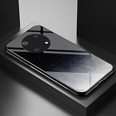 Funda Bumper Silicona Gel Espejo Patron de Moda Carcasa LS2 para Huawei Nova Y90 Gris
