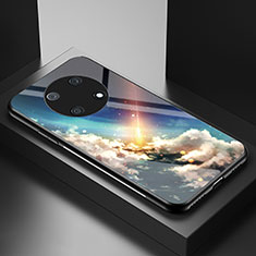 Funda Bumper Silicona Gel Espejo Patron de Moda Carcasa LS2 para Huawei Nova Y90 Multicolor