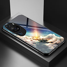 Funda Bumper Silicona Gel Espejo Patron de Moda Carcasa LS2 para Huawei P60 Art Multicolor