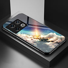Funda Bumper Silicona Gel Espejo Patron de Moda Carcasa LS2 para OnePlus 10 Pro 5G Multicolor