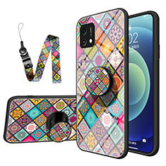 Funda Bumper Silicona Gel Espejo Patron de Moda Carcasa LS3 para Oppo A16K Vistoso