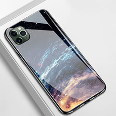 Funda Bumper Silicona Gel Espejo Patron de Moda Carcasa M01 para Apple iPhone 11 Pro Multicolor