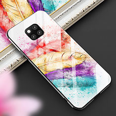 Funda Bumper Silicona Gel Espejo Patron de Moda Carcasa para Huawei Mate 20 Pro Multicolor