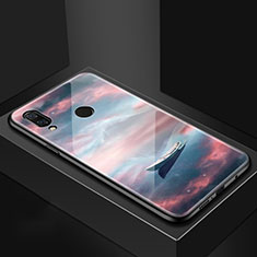 Funda Bumper Silicona Gel Espejo Patron de Moda Carcasa para Huawei P Smart+ Plus Multicolor