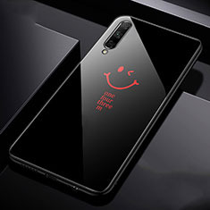Funda Bumper Silicona Gel Espejo Patron de Moda Carcasa para Huawei P Smart Pro (2019) Negro
