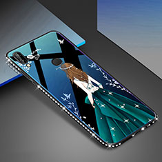 Funda Bumper Silicona Gel Espejo Patron de Moda Carcasa para Huawei P20 Lite Multicolor