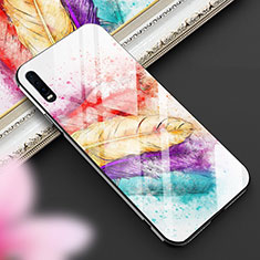 Funda Bumper Silicona Gel Espejo Patron de Moda Carcasa para Huawei P30 Multicolor