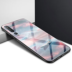 Funda Bumper Silicona Gel Espejo Patron de Moda Carcasa para Xiaomi Mi 10 Pro Multicolor
