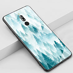 Funda Bumper Silicona Gel Espejo Patron de Moda Carcasa para Xiaomi Redmi 8 Verde