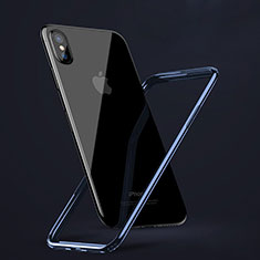 Funda Bumper Silicona Gel para Apple iPhone Xs Max Azul