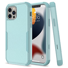 Funda Bumper Silicona y Plastico Carcasa Frontal y Trasera 360 Grados para Apple iPhone 13 Pro Max Verde