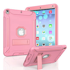 Funda Bumper Silicona y Plastico Mate Carcasa con Soporte YJ2 para Apple iPad Air 3 Rosa