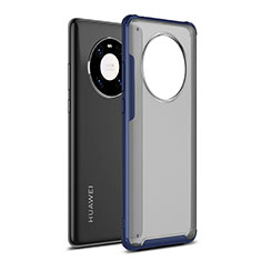 Funda Bumper Silicona y Plastico Mate Carcasa para Huawei Mate 40 Azul