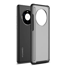 Funda Bumper Silicona y Plastico Mate Carcasa para Huawei Mate 40 Pro+ Plus Negro