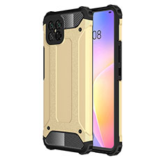 Funda Bumper Silicona y Plastico Mate Carcasa para Huawei Nova 8 SE 5G Oro