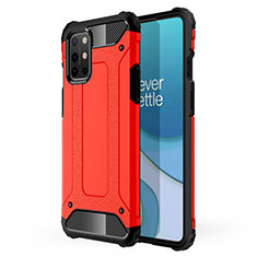Funda Bumper Silicona y Plastico Mate Carcasa para OnePlus 8T 5G Rojo