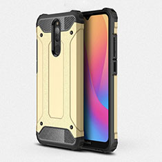Funda Bumper Silicona y Plastico Mate Carcasa para Xiaomi Redmi 8 Oro
