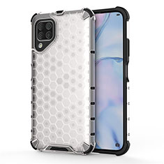 Funda Bumper Silicona y Plastico Mate Carcasa R02 para Huawei Nova 7i Blanco