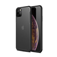 Funda Bumper Silicona y Plastico Mate Carcasa T01 para Apple iPhone 11 Pro Negro