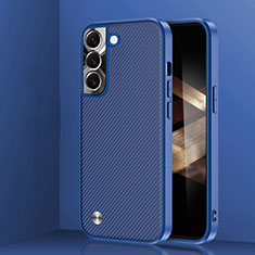 Funda Bumper Silicona y Plastico Mate Carcasa U01 para Samsung Galaxy S24 Plus 5G Azul