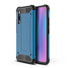 Funda Bumper Silicona y Plastico Mate Carcasa WL1 para Samsung Galaxy A90 5G Azul