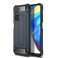 Funda Bumper Silicona y Plastico Mate Carcasa WL1 para Xiaomi Mi 10T 5G Azul Real