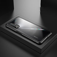 Funda Bumper Silicona y Plastico Mate Carcasa Z01 para Huawei Nova 6 5G Negro