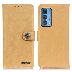 Funda de Cuero Cartera con Soporte Carcasa A01D para Motorola Moto Edge S Pro 5G Oro