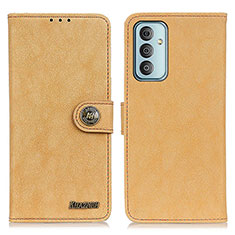 Funda de Cuero Cartera con Soporte Carcasa A01D para Samsung Galaxy M23 5G Oro