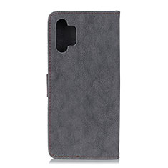 Funda de Cuero Cartera con Soporte Carcasa A01D para Samsung Galaxy M32 5G Negro