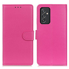 Funda de Cuero Cartera con Soporte Carcasa A03D para Samsung Galaxy A05s Rosa Roja